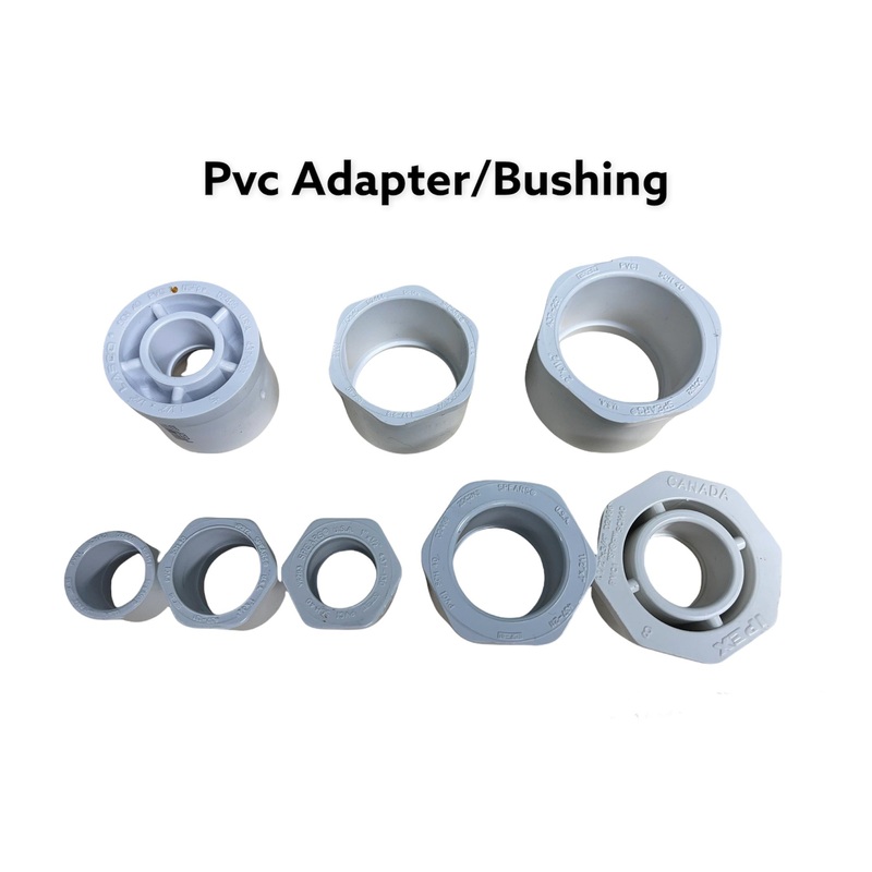 Plumbing Parts -PVC Bushing/Adapter Slip 1/2"-2"