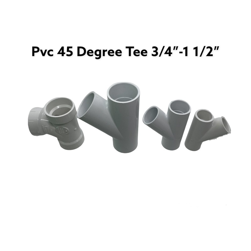 Plumbing Parts -PVC Tee Slip 1/2"-2"
