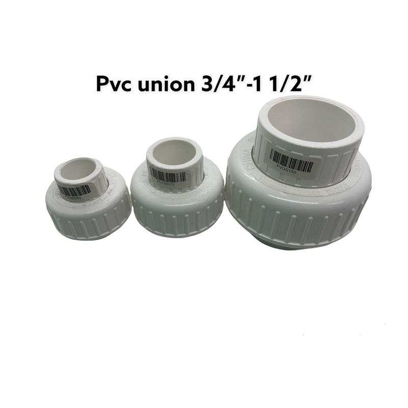 Plumbing Parts - Union PVC Elbow Slip 1/2"-1 1/2"
