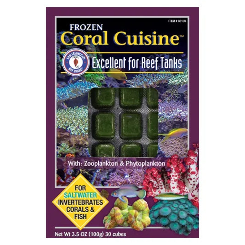 San Francisco Bay Brand - Frozen Food - Coral Cuisine 3.5oz Cubes