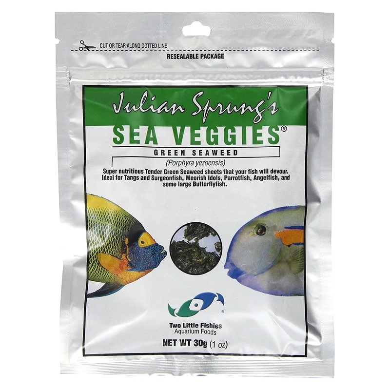 Two Little Fishies - Sea Veggies Green Seaweed 30g