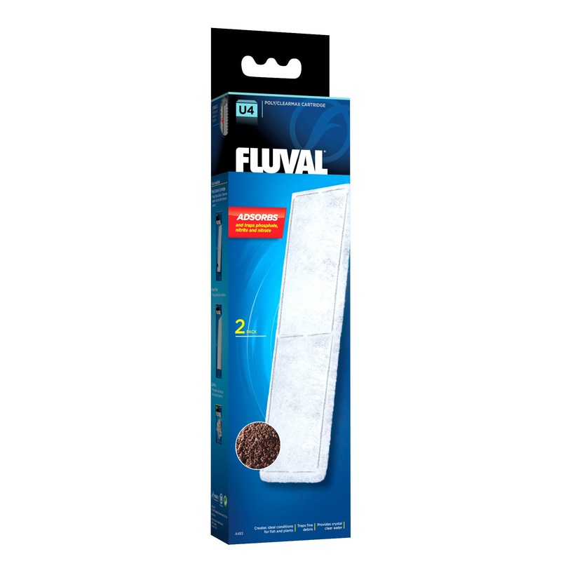 Fluval Underwater Filter Replacement Pads Bio Foam, Poly Max, Poly Carb