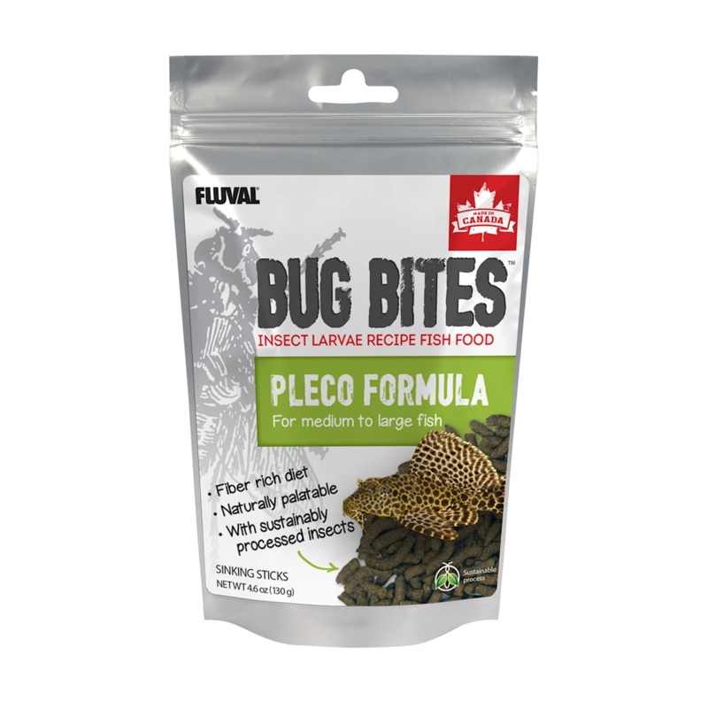 Fluval Bug Bites - Pleco Formula - Sinking Sticks