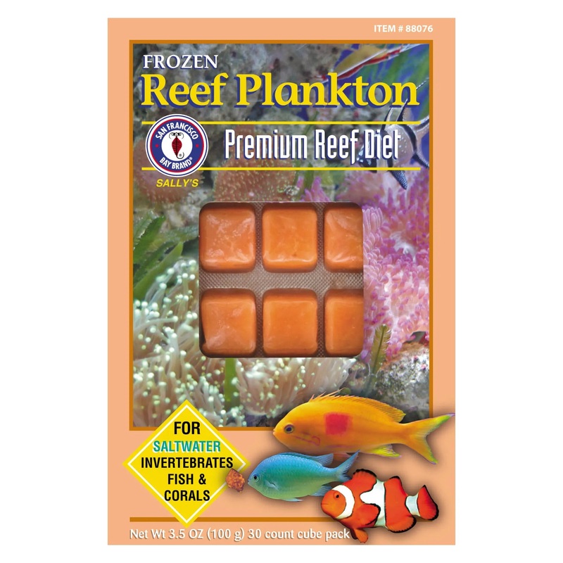 San Francisco Bay Brand - Frozen Food - Reef Plankton 30 cubs 3.5oz