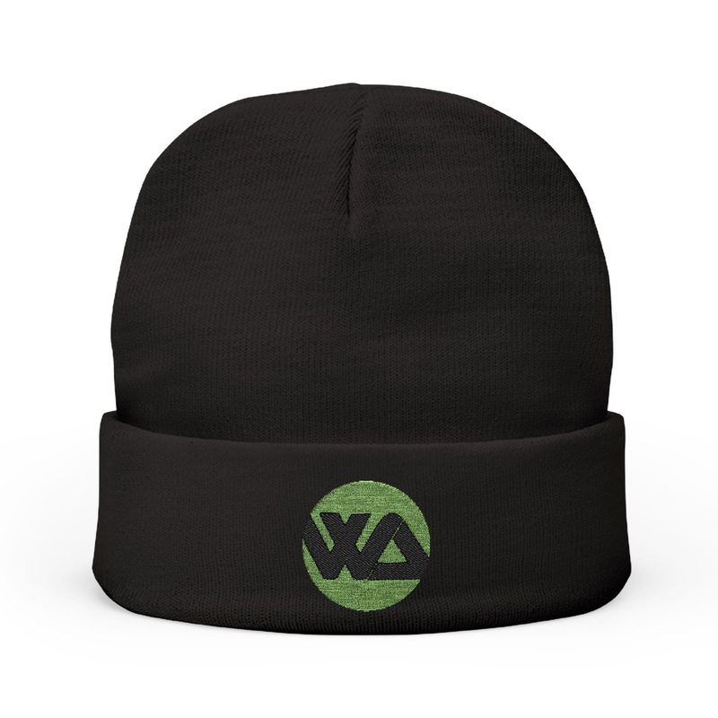 Whitlyn Aquatics Embroidered Knit Beanie - Warm & Stylish Winter Accessory