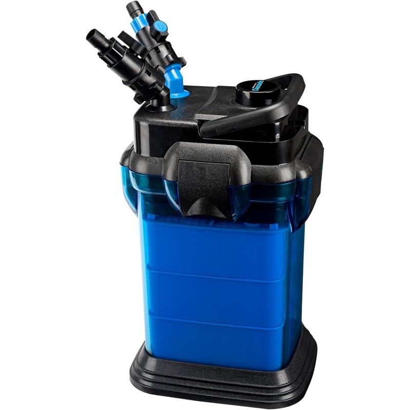 Penn-Plax Cascade All-in-One Aquarium Canister Filter  for Tanks Up to 100 Gallons (265 GPH)  Cascade 1000