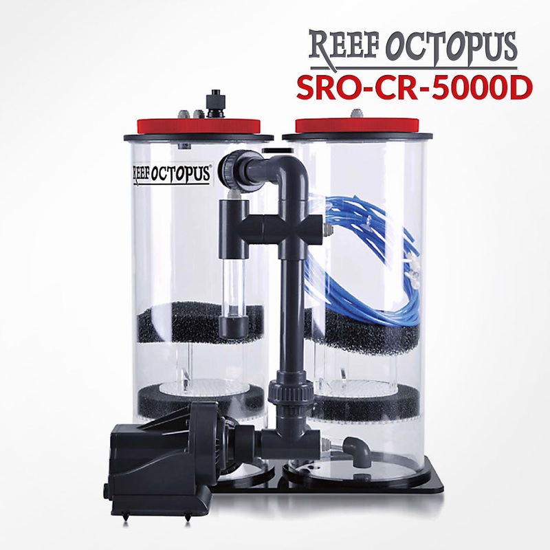 Reef Octopus Dual 8" Chamber with HY-5000w 60w Rec. Pump