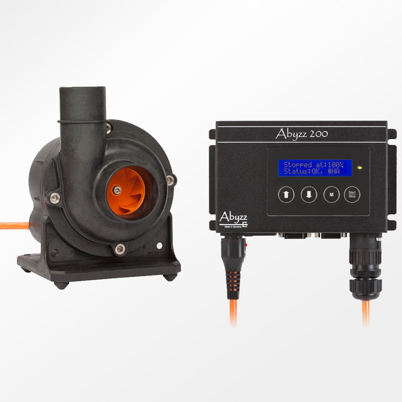 Abyzz A200 3,750GPH Controllable DC Pump