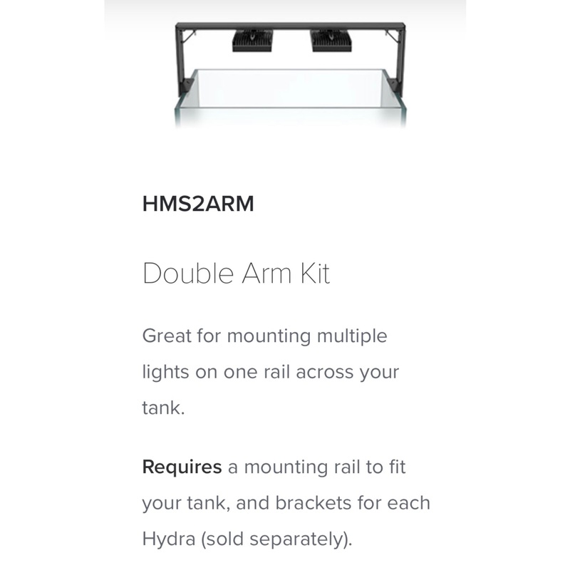 AquaIllumination HMS Multi Light Mount Kit