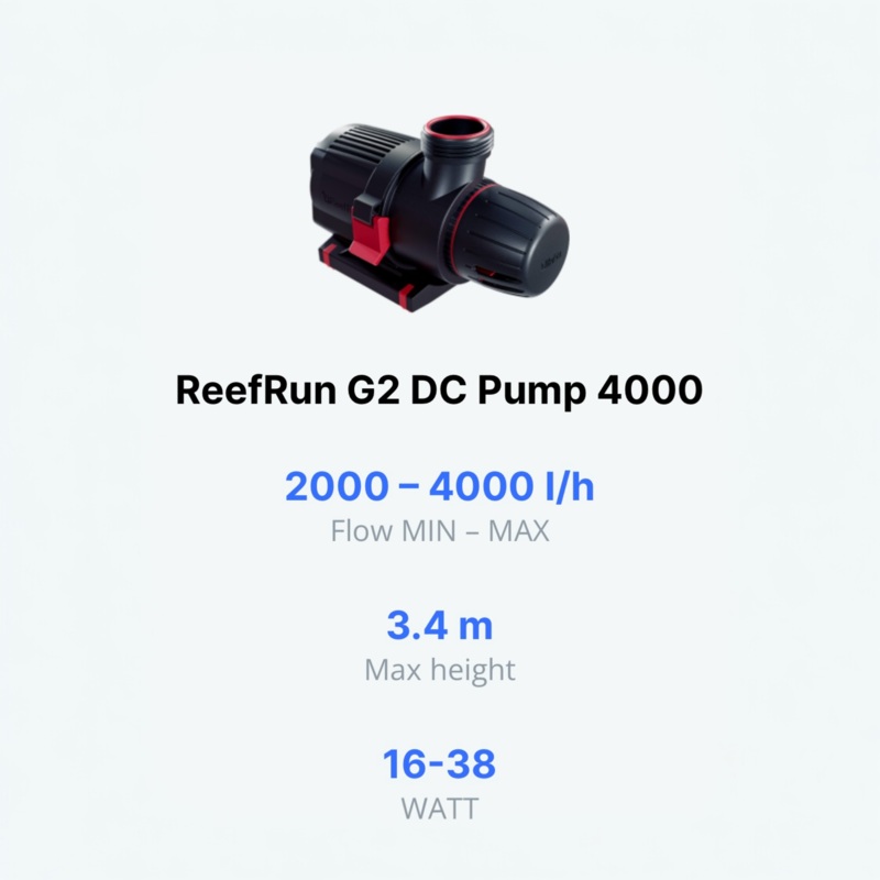 Red Sea ReefRun G2 4000 Controllable DC Pump