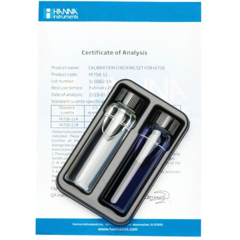 Hanna Marine Calcium Checker Calibration Check Set - HI758-11