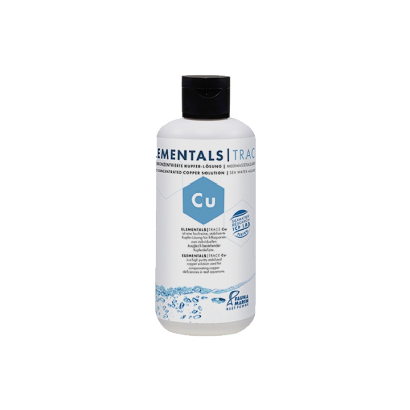 Fauna Marin Elementals Trace Copper (Cu) 250ml