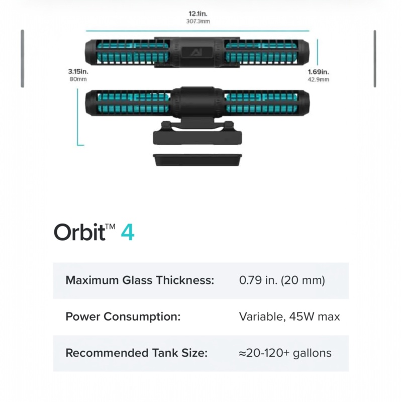 AquaIllumination Orbit 4 Cross-Flow Pump