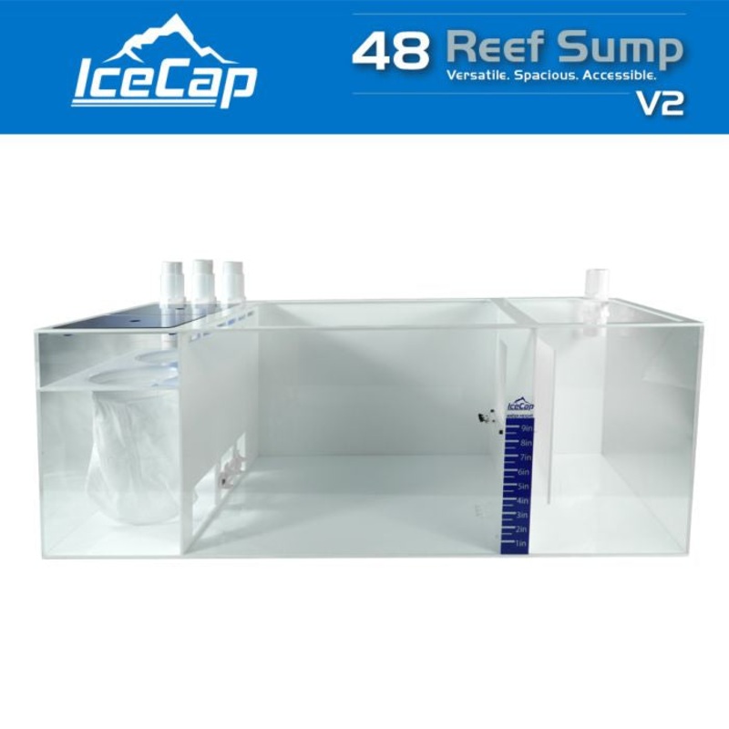 IceCap 48 Reef Sump V2 - Ships Freight Included In Price
