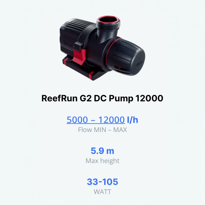 Red Sea ReefRun G2 12000 Controllable DC Pump