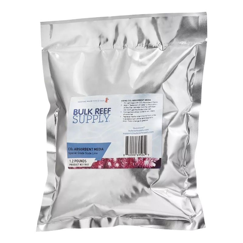 Color Changing CO2 Absorbent Media