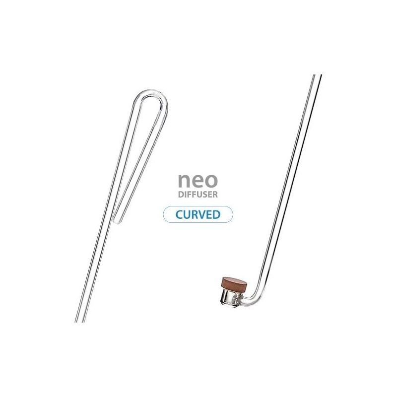 Aquario Neo Co2 diffuser Special Type Curved Small