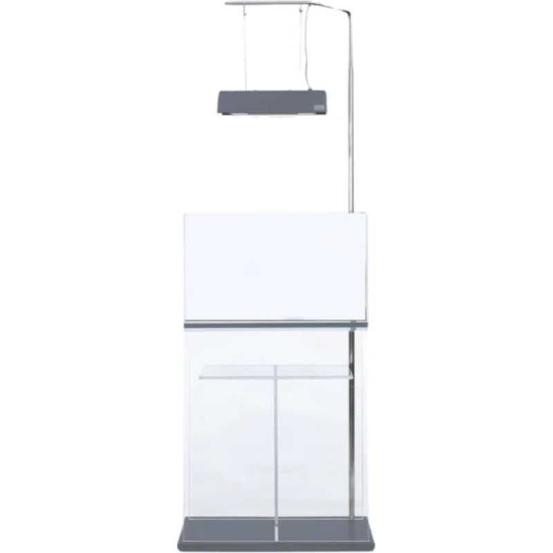 ADA Cube Cabinet Clear for 60p Solar Arm & two Base Boards