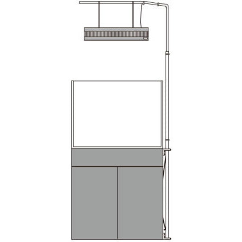 ADA Solar RGB Arm Stand for 60cm aquarium