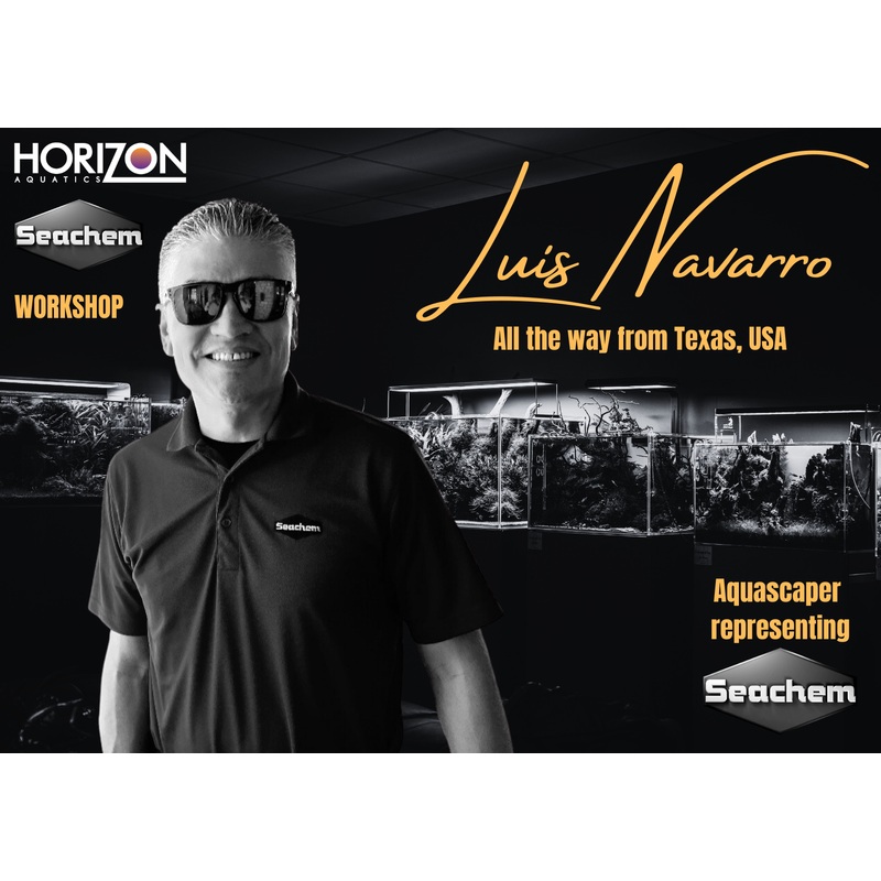 2023 Aquascaping Workshop - Luis Navarro from Seachem (Video available to watch)