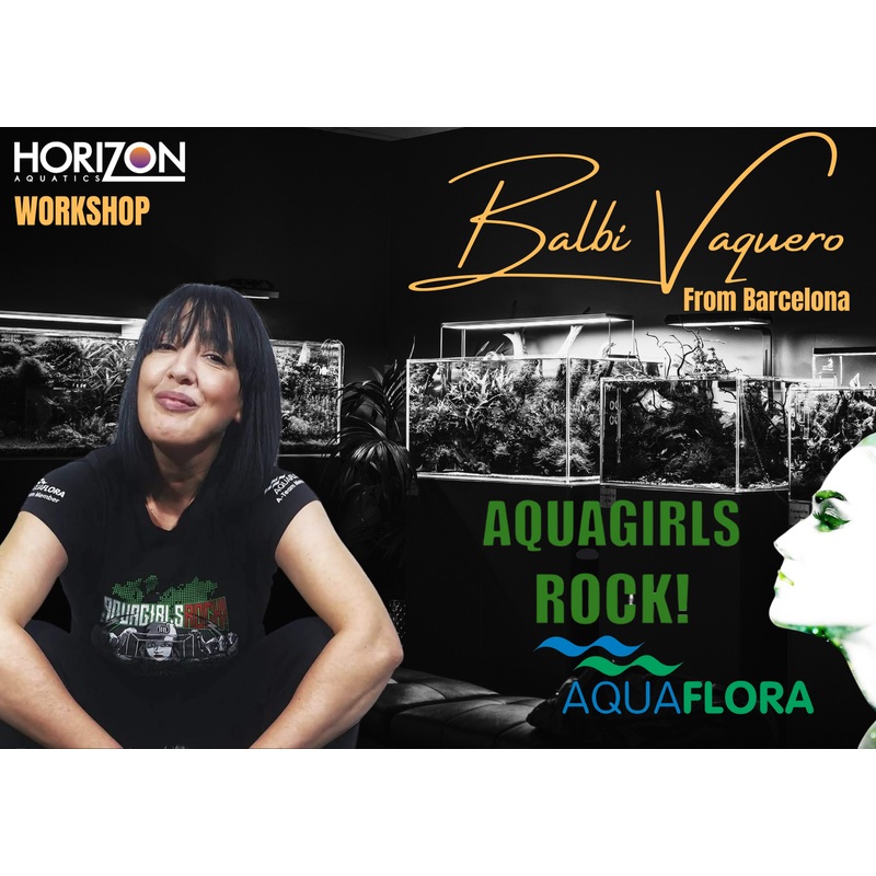 2024 Aquascaping Workshop - Balbi Vaquero - Aquaflora (Video available to watch)