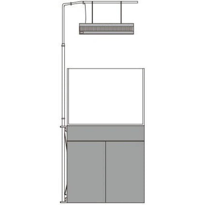 ADA Solar I Arm Stand 60x45cm Left