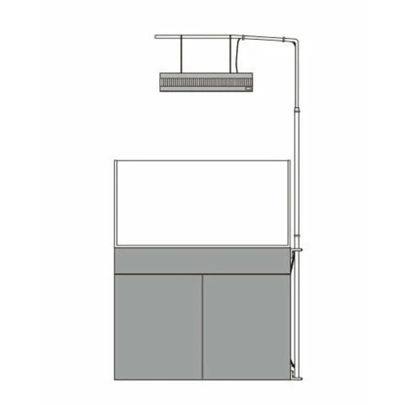 ADA Solar I Arm Stand 90x45cm Right
