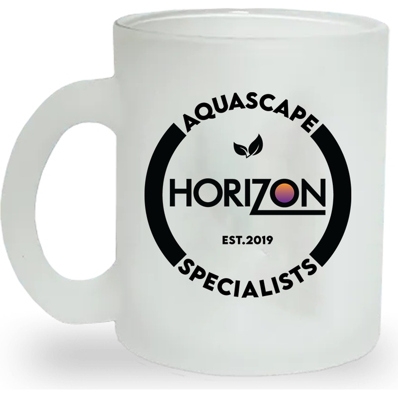 Horizon Frosted Glass Mug
