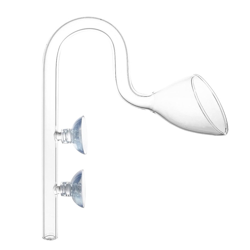 Glass Lily Pipe Outflow 13mm (12/16mm)