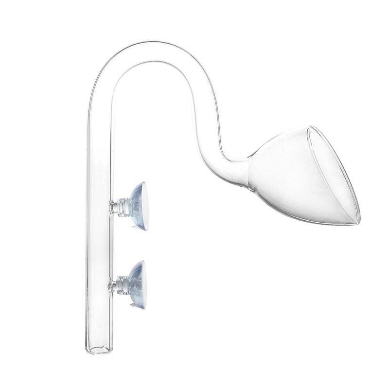 Glass Lily Pipe Outflow 17mm (16/22mm)