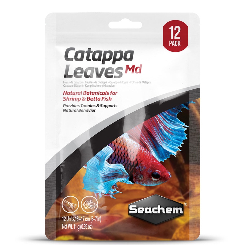 Seachem Catappa Leaves - Medium - 12 Pack