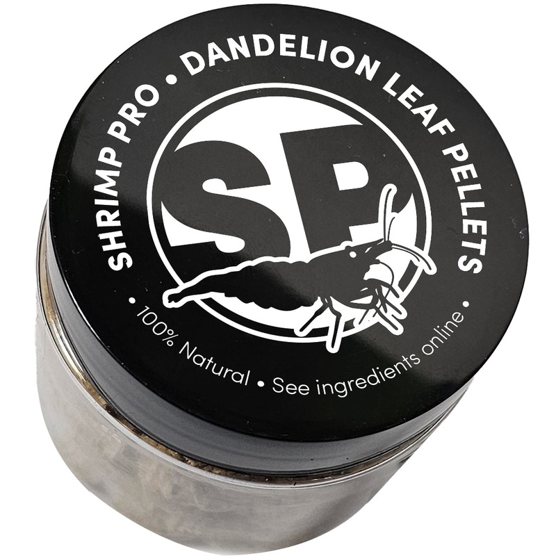 Shrimp Pro Food - Dandelion Leaf Pellets - 50g