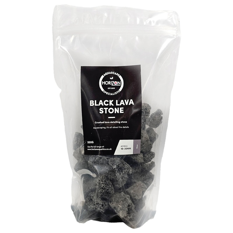 Black Lava Stone - Detail Pack - 500g