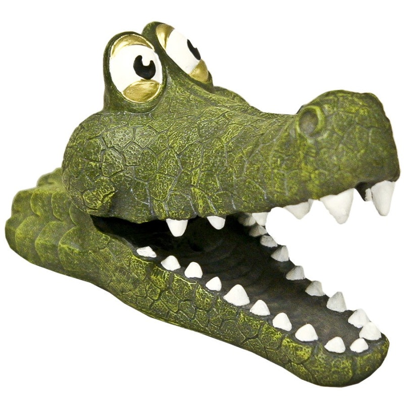 Blue Ribbon Pet Products Exotic Environments Bubbling Action Alligator Aquarium Statue