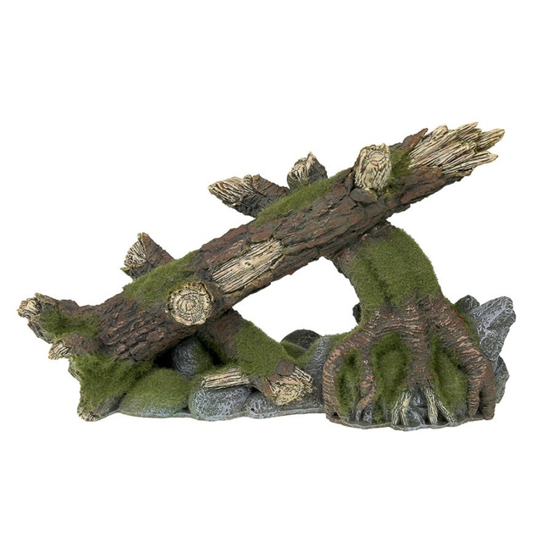Blue Ribbon Pet Products Exotic Environments Moss Covered Roots and Logs Aquarium Ornament