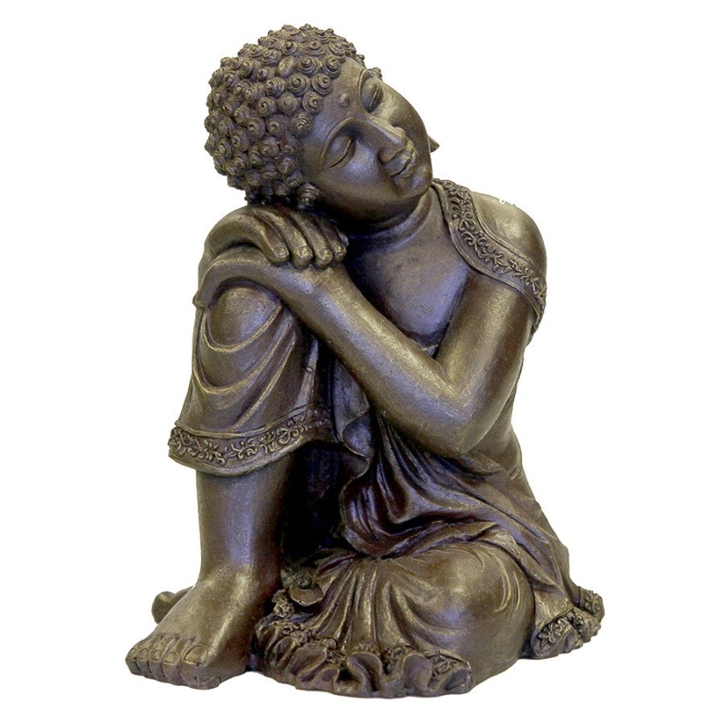 Resting Buddha Aquarium Statue