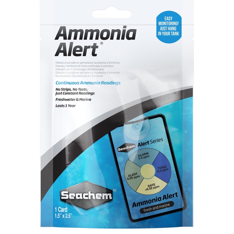 Seachem Ammonia Alert Badge