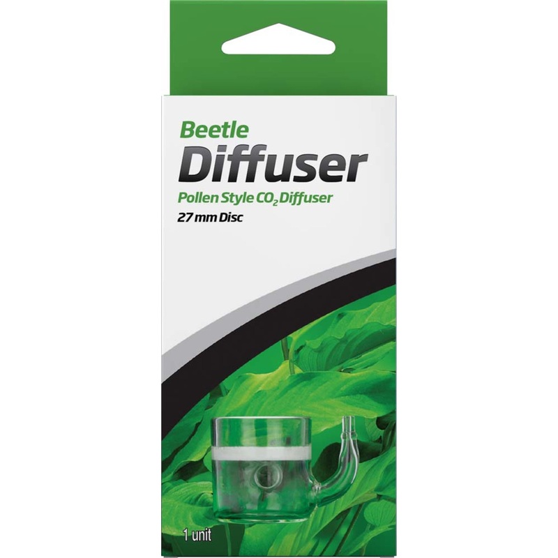 Seachem Laboratories Glass Pollen Style CO2 Beetle Diffuser 27mm