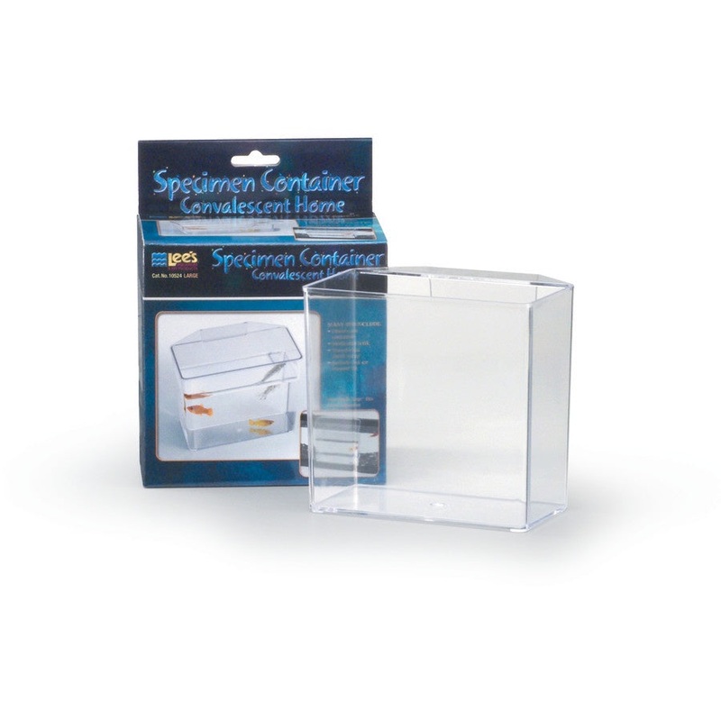 Lee's Aquarium & Pet Products Convalescent Home/Specimen Container