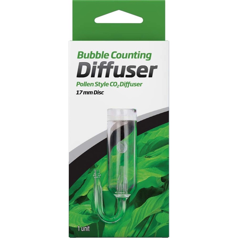 Seachem Laboratories Pollen Style CO2 Bubble Counting Diffuser 17MM