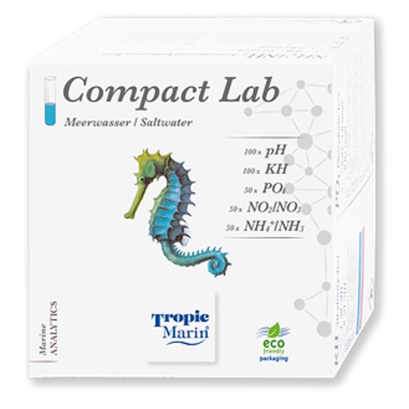 Compact Lab:pH, KH, PO4, NO2, NO3, NH3, NH4