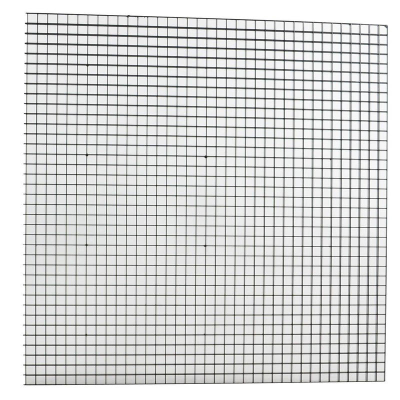 Eggcrate Black 2' x 4' x 3/8"
