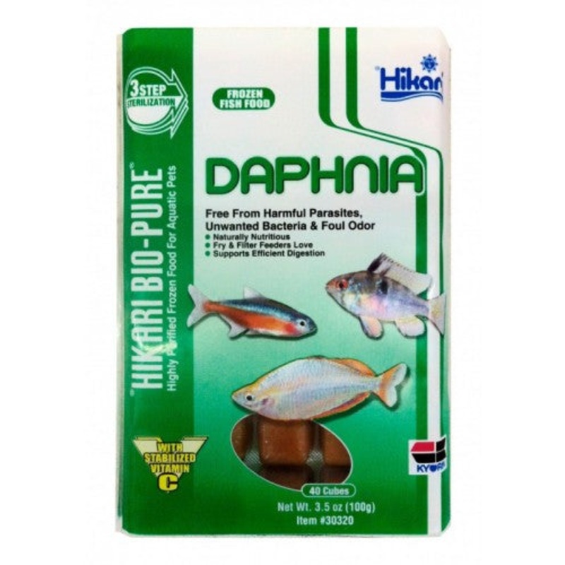 Frozen Daphnia 3.5 oz