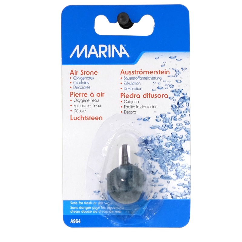 Marina Air Stone - Spherical - Blue - 2.2 cm (7/8?)