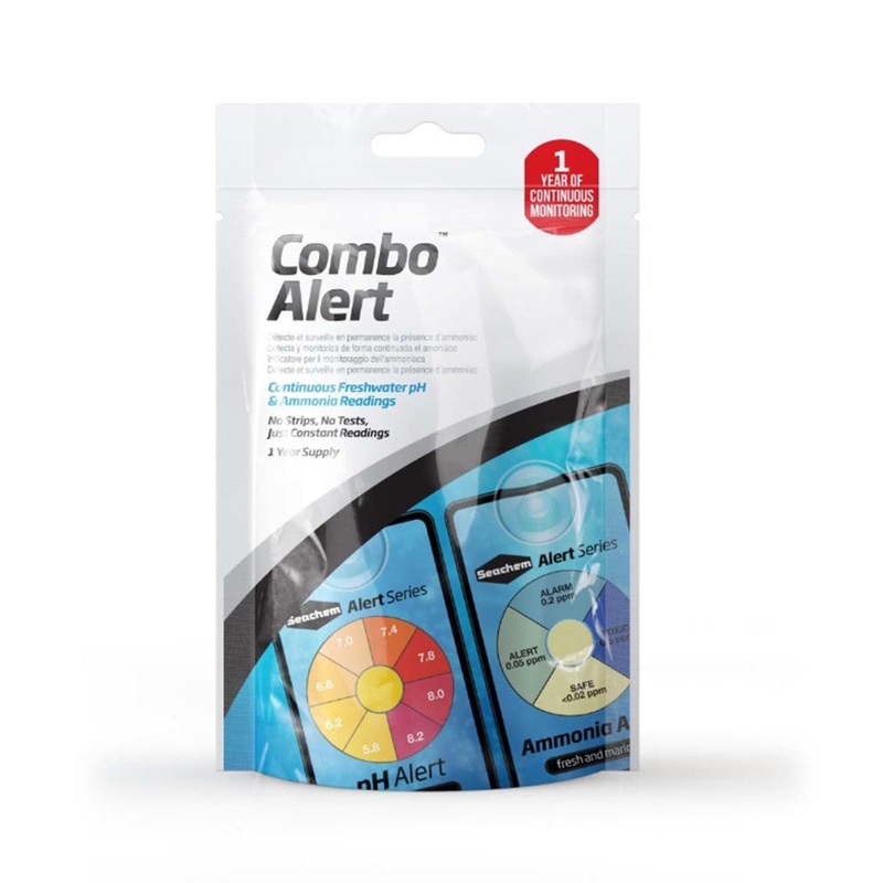 Seachem Alert Combo - Ammonia & PH Alert (1 yr.)