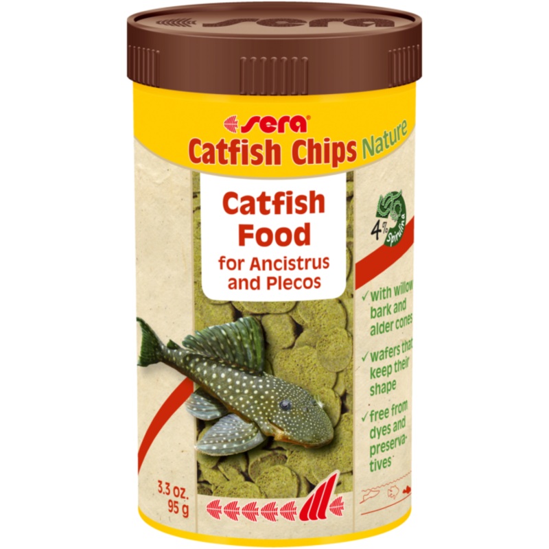 Sera - Catfish Chips - 3.3 oz. (Wafers with Wood)