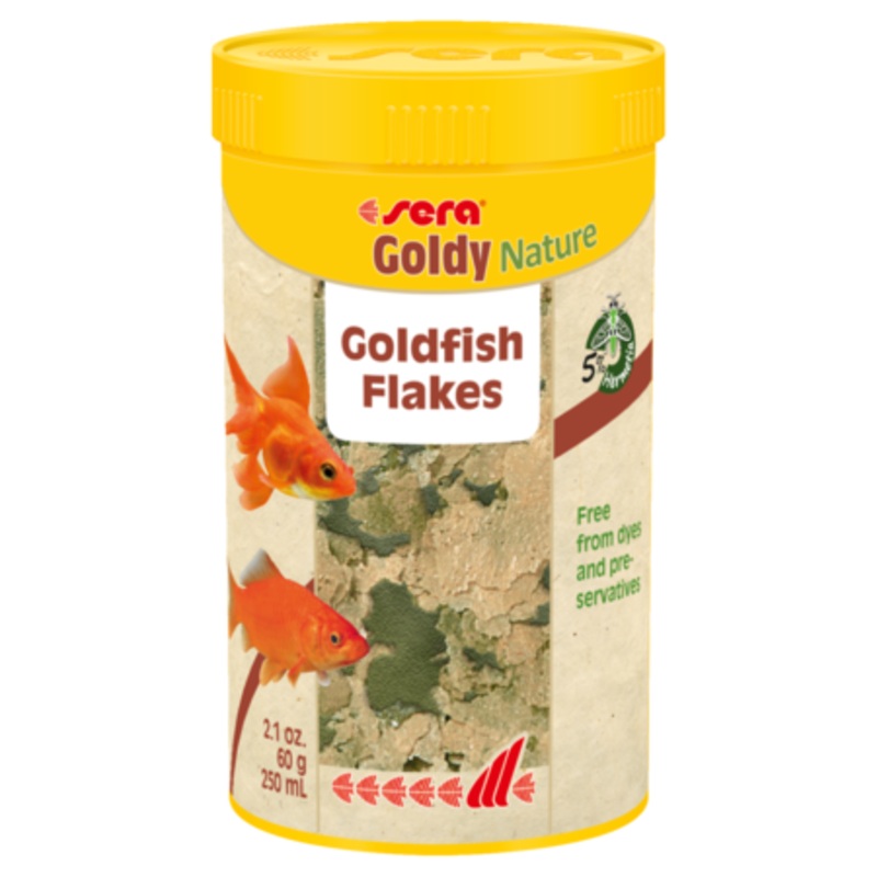 Sera - Goldy Nature - Goldfish Flakes 250 gr.