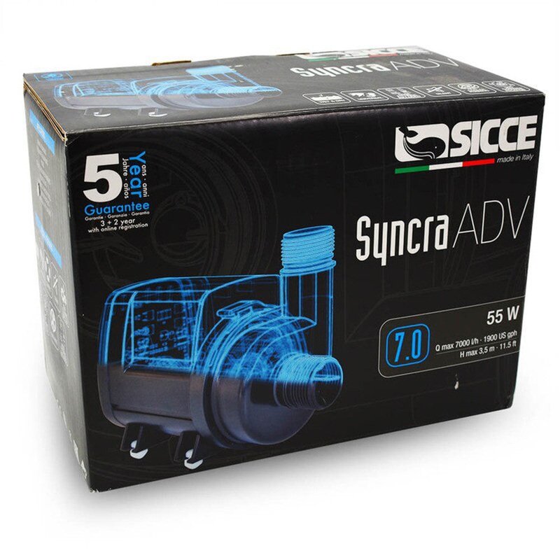 Sicce - Syncra ADV 7.0 Return Pump - 55w, 1,900 gph
