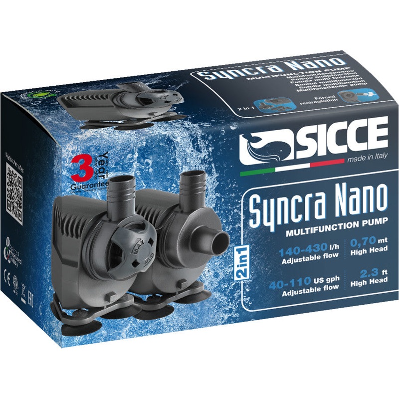 Sicce - Syncra Silent Nano Pump - 110 gph