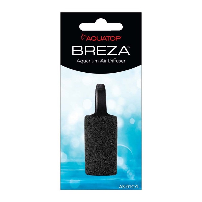 Aquatop BREZA Aquarium Diffuser Air Stone Black, 1ea/1 in